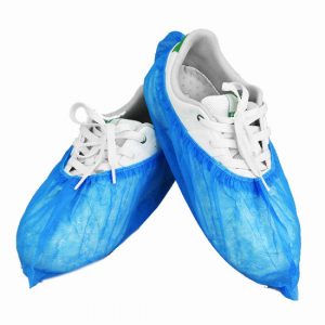 Shoe Covers Plastic (PE) - Blue